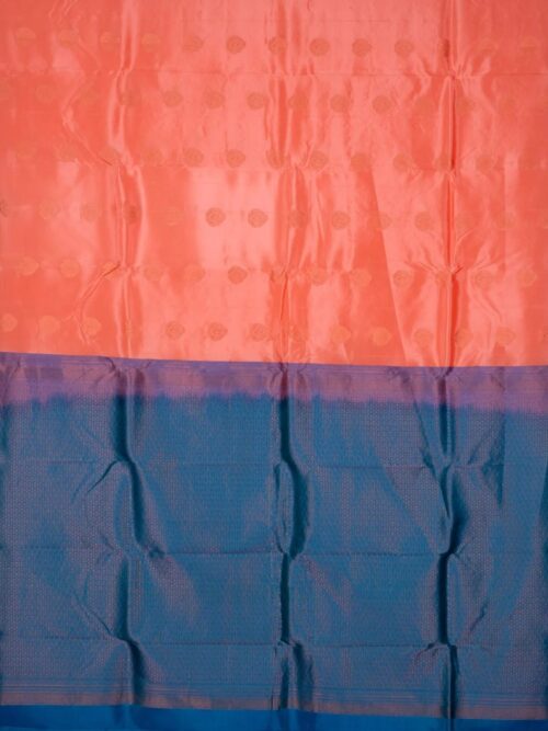 Lavender Rose Kanjivaram Silk Saree